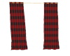 Red Plaid Curtains