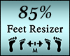 Feet Resizer Avatar 85%