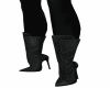 [GZ] Black Leather Boots