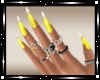 Amore Yellow Nails