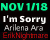 Arilena Ara - I'm Sorry