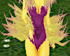 chick tail feathers
