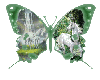 Butterfly Green Animated