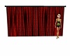 Red Animated Curtains