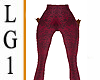 LG1 Burgundy Legging Lrg