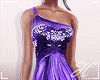 Bonita Purple Gown