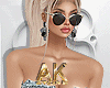 Jeans Dress Grey/Gold