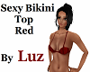 Sexy Bikini Top Red