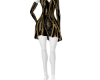 Gold and Black Cocktail
