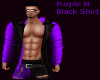 Purple N Black Shirt