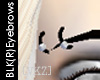 [VKZ]BLK(R)EyebrowsRings