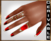 (A1)Gisa red ring-nails