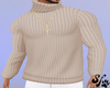 Beig Sweater + Chain