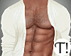 T! White Open Shirt