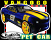 VG PET CAR Race Car Blue