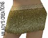 Chainlink Gold skirt
