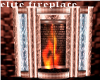 Elite wall fire place