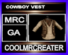 COWBOY VEST