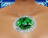 *Green Diamond Necklace