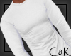 C8K Fit Long Shirt White