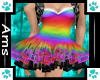 Rainbow Punk Dress