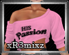 His Passion Top Pink