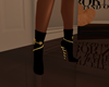 Black & Gold Boots
