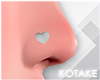 Heart Nose Piercing R