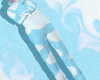 ♡ blue clouds onesie