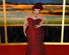 *PRN*Red Lace Gown