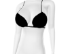 plain black bra