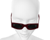 Red Leather Shades | JAE