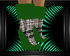 Winter Plaid Green Boots
