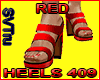 Heels 409 red