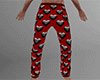 Heart Pajama Pants 8 (M)