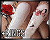 D|Long Nails+Rings
