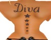 Diva 5star tattoo *back