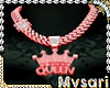 QUEEN Diamond Red Chain