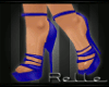 !! Strappy Heels Blue
