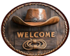 WESTERN WELCOME SIGN