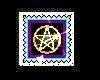 sparkling wiccan stamp
