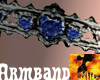 Evil Royal Blue Armband