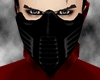 red/blk ninja mask