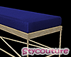 End Couch Navy Blue