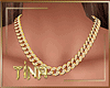 `S` Gold/ Chain