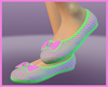 SPLASH Pink Flats