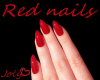 Valentine Nails Red