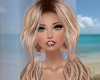 Amber Blonde Malin Pony