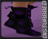 ! Wicked Boots-Purple