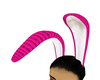 pink/black bunny ears